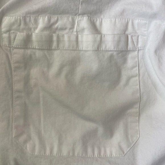 Chaps Women's White Cotton Drawstring Waist Capri Pants. Sz 3X - Picture 7 of 15